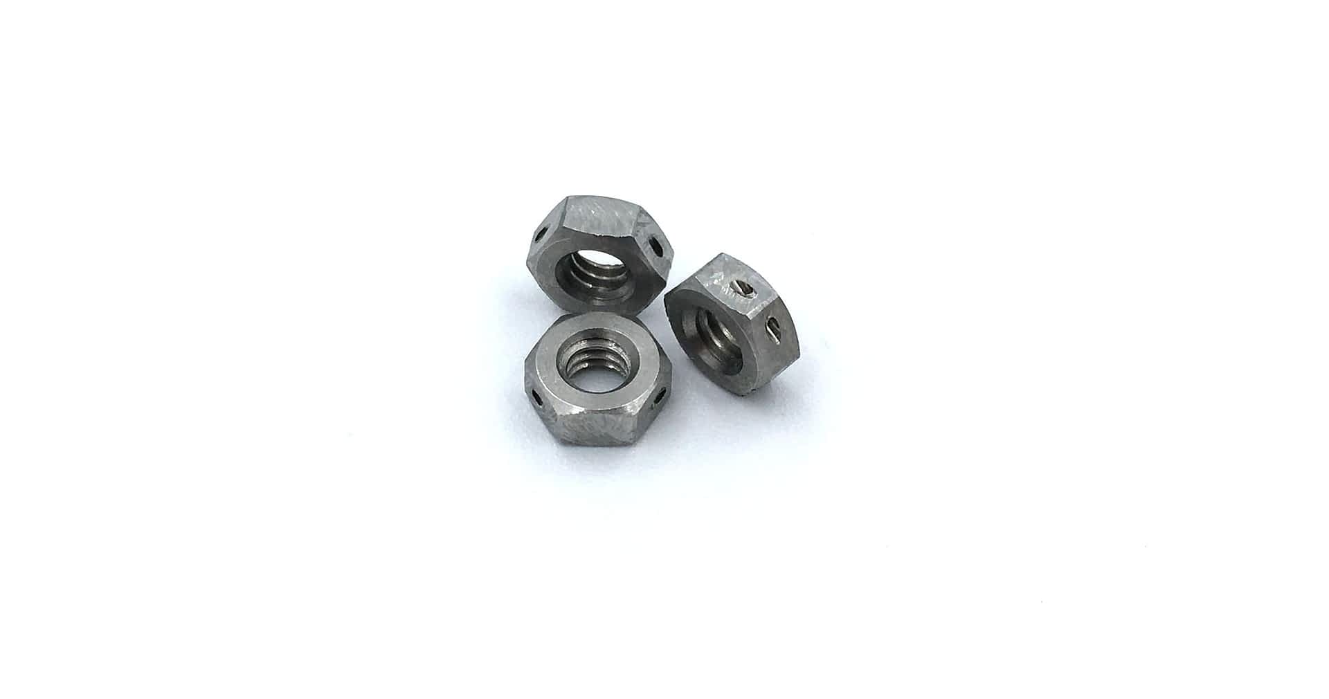 Custom Precision Drilled Hex Nuts 540 Thread Machined Hardware Source