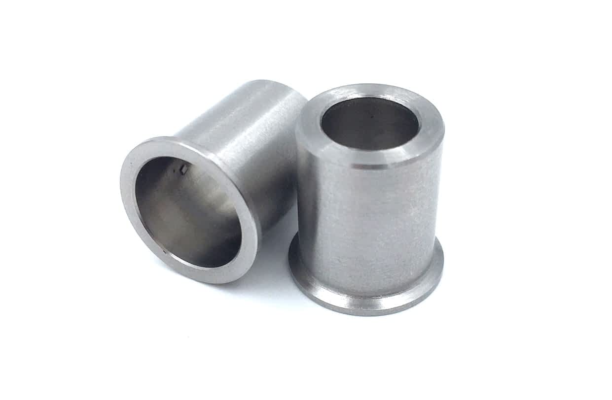 Custom Precision Flange Bushings In Stainless Steel Material - Machined .