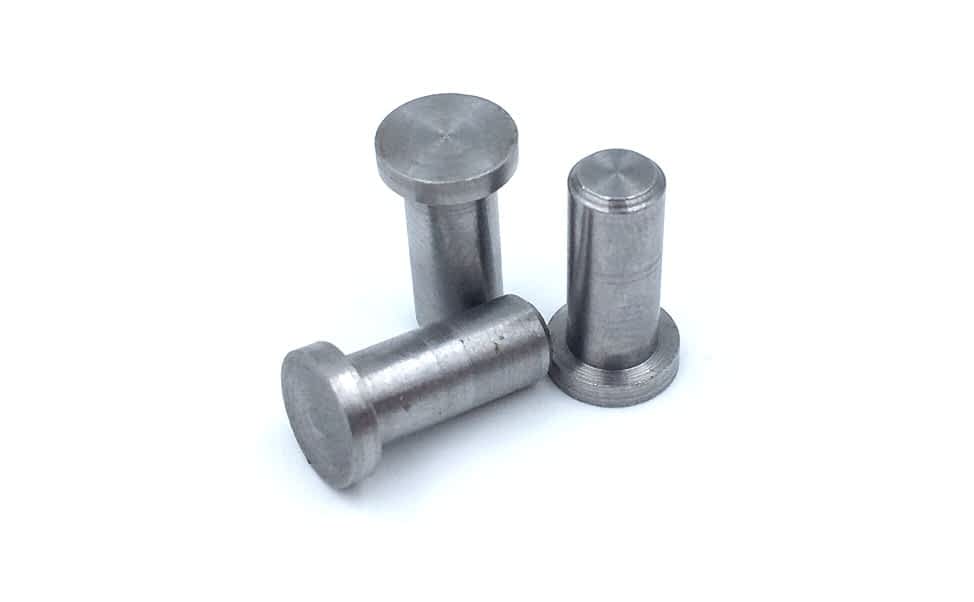 Custom Precision Steel Pins 1018 CRS Material Machined Hardware Source