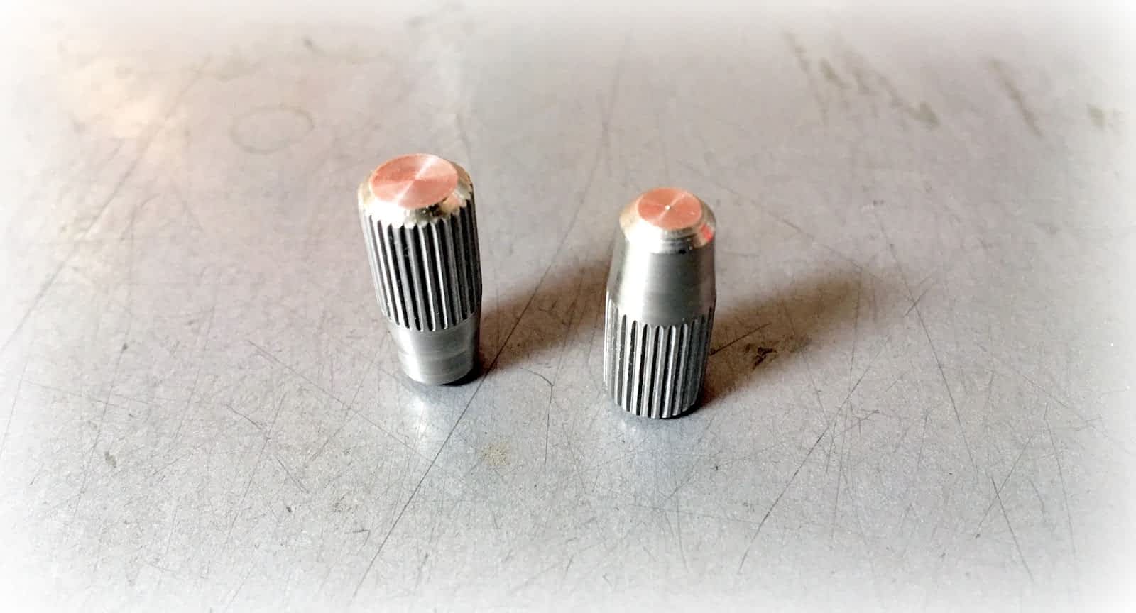 Custom Knurled Pins 41L40 Steel Material Machined Hardware Source