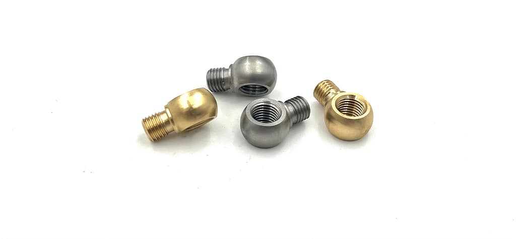 custom precision machined internally threaded ball stud manufacturers